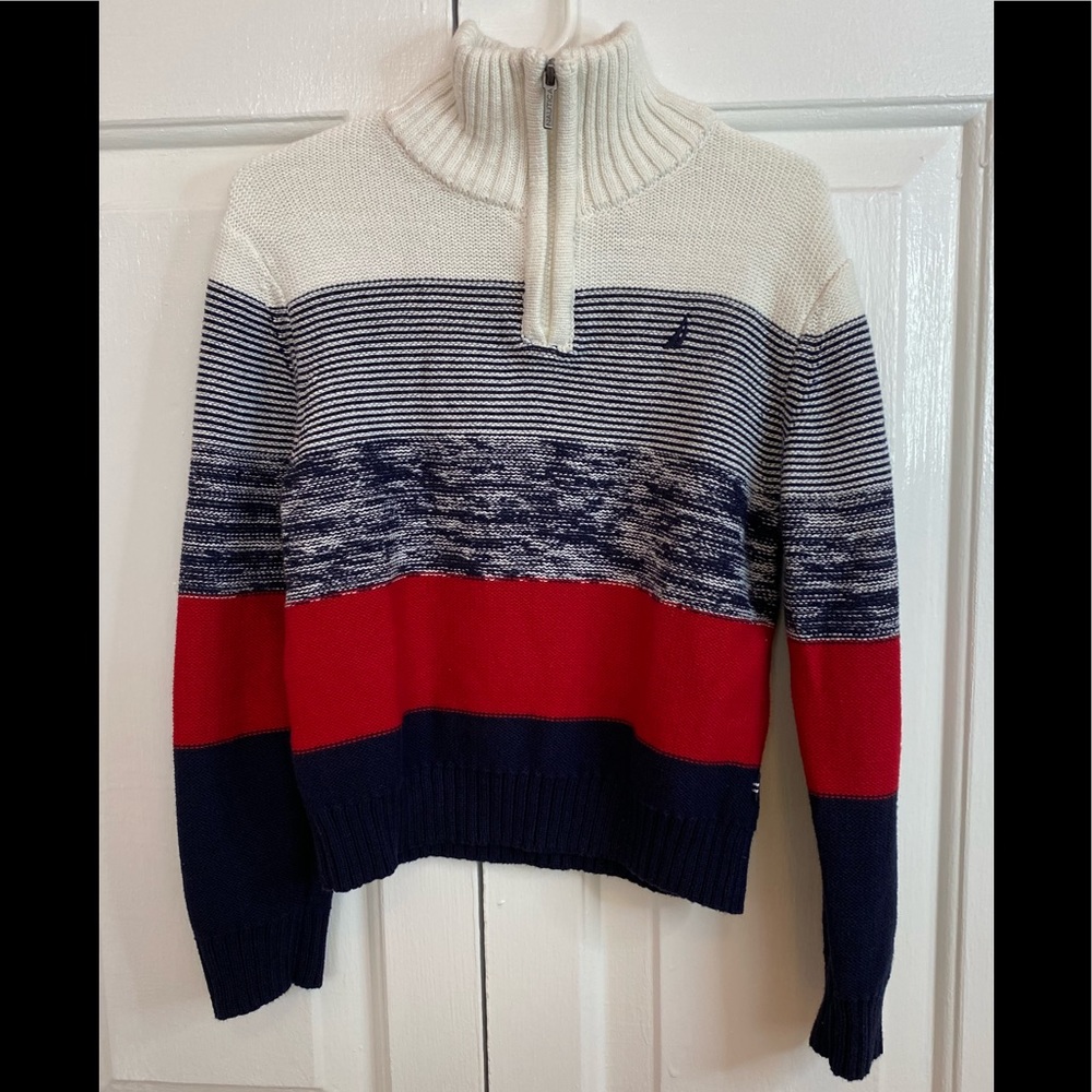 Nautica quarter zip sweater